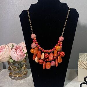 Multicolor Beaded Necklace 18 inches